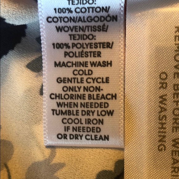 Ann Taylor LOFT White Sweater With Floral Back - Picture 7 of 8